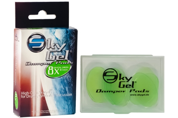 Damper Pads SkyGel Crystal Green SGDP8CGR Damper Pads SkyGel Crystal Green SGDP8CGR